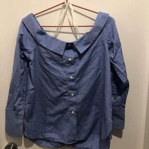 Club Monaco off shoulder shirt